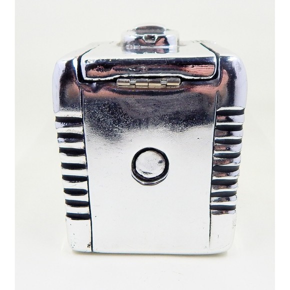 Kodak Brownie Hawkeye Camera Silver Chrome Stash Box - Picture 4 of 12